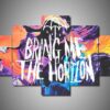 Bring Me The Horizon - Music 5 Panel Canvas Art Wall Decor