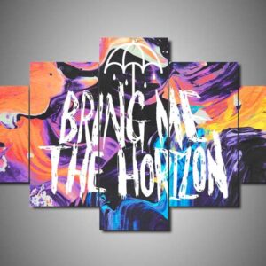 Bring Me The Horizon - Music 5 Panel Canvas Art Wall Decor