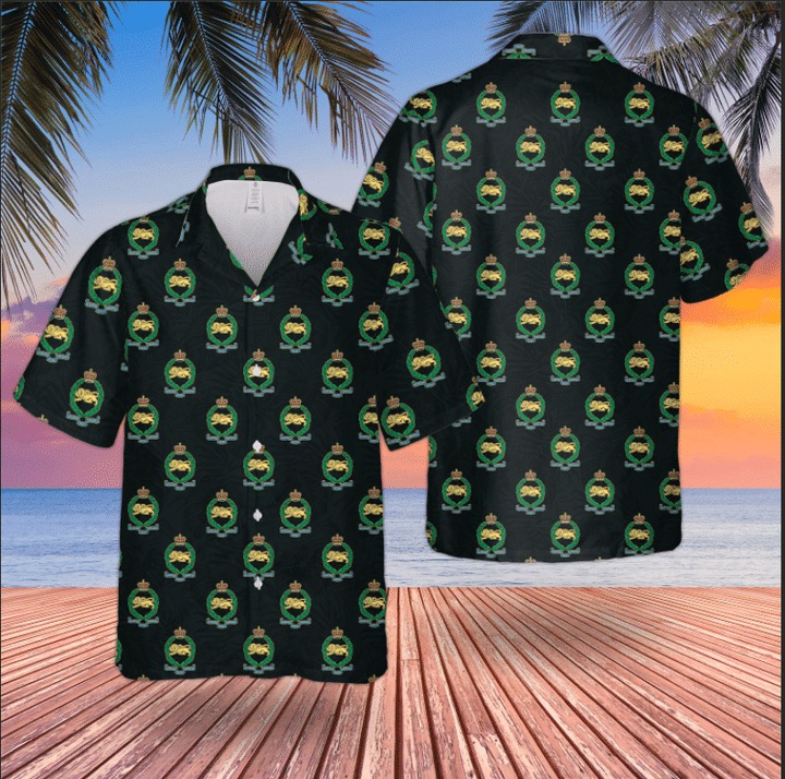 Bristish Army King’S Own Royal Border Regiment Hawaiian Shirt Bristish Army King’S Own Royal Border Regiment Hawaiian Shirt