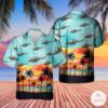 British Army Westland Lynx Ah7 Hawaiian Shirt