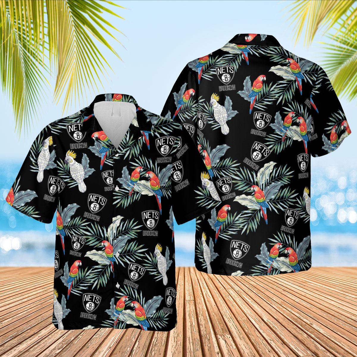 Brooklyn Nets Hawaiian Shirt Brooklyn Nets Hawaiian Shirt