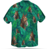 Brown House In Jungle Hawaiian Shirt