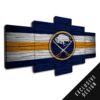 Buffalo Sabres - Sport 5 Panel Canvas Art Wall Decor