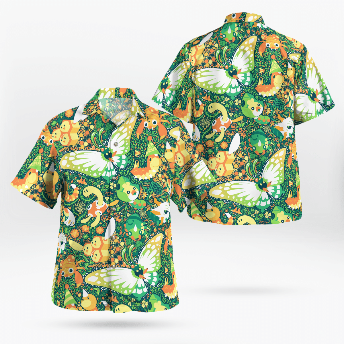 Bug Pokemon Hawaiian Shirt Bug Pokemon Hawaiian Shirt