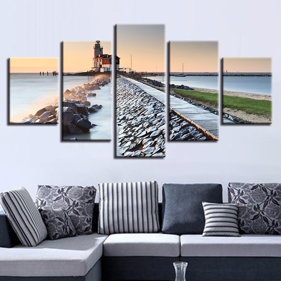 Building Stones - Space 5 Panel Canvas Art Wall Decor Building Stones - Space 5 Panel Canvas Art Wall Decor