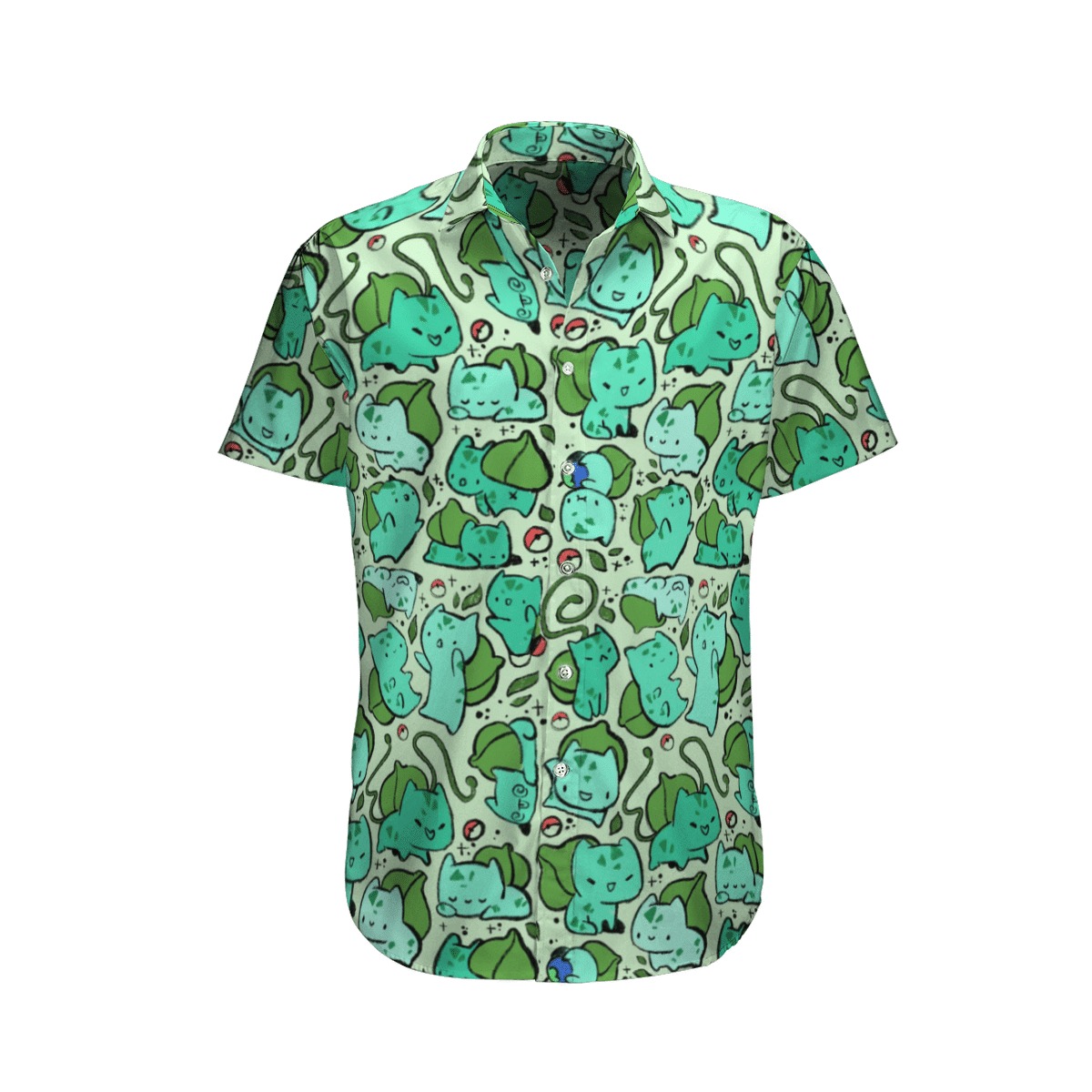 Bulbasaur Pokemon Hawaiian Shirt Bulbasaur Pokemon Hawaiian Shirt