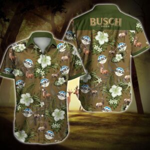 Busch Beer Deer Hawaiian Shirt