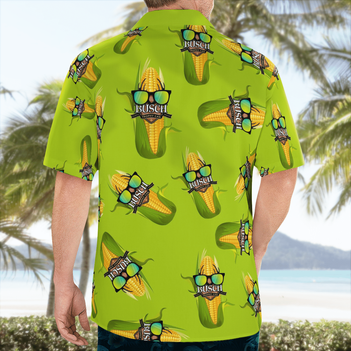 Busch Deer Trophy Can Hawaiian Shirt Busch Deer Trophy Can Hawaiian Shirt