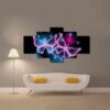 Butterfly 05 - Animal 5 Panel Canvas Art Wall Decor