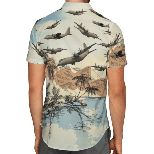 C130 Hercules Hawaiian Shirt C130 Hercules Hawaiian Shirt