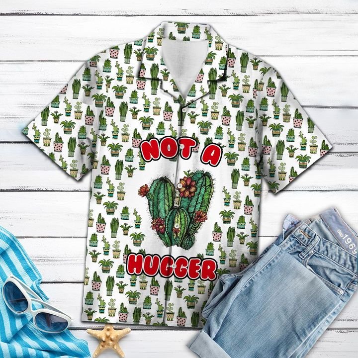 Cactus Hugger Hawaiian Shirt Summer Button Up Cactus Hugger Hawaiian Shirt Summer Button Up