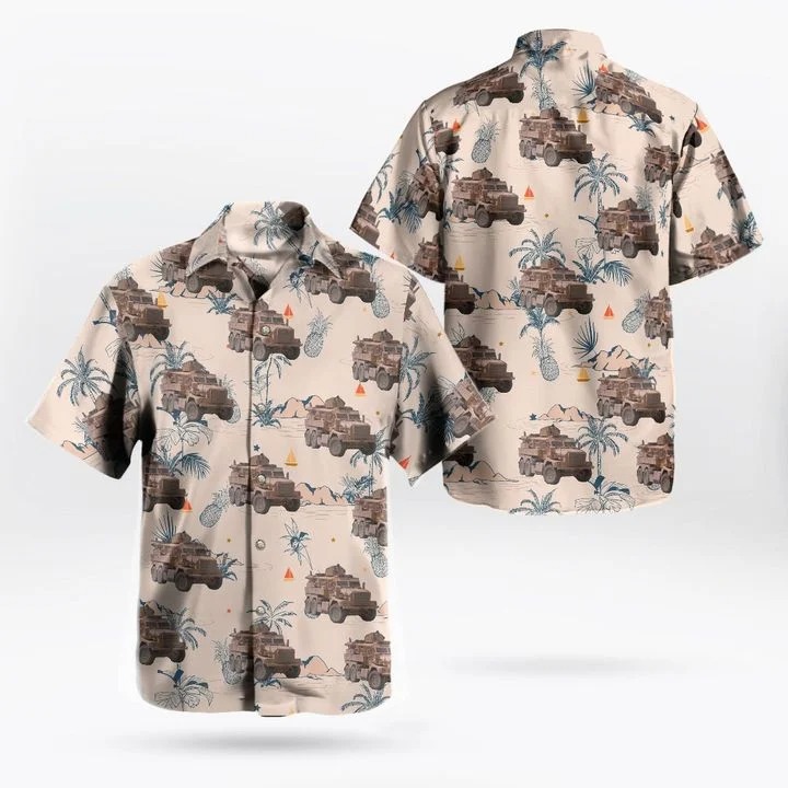 Canadian Army Cougar Hawaiian Shirt Canadian Army Cougar Hawaiian Shirt