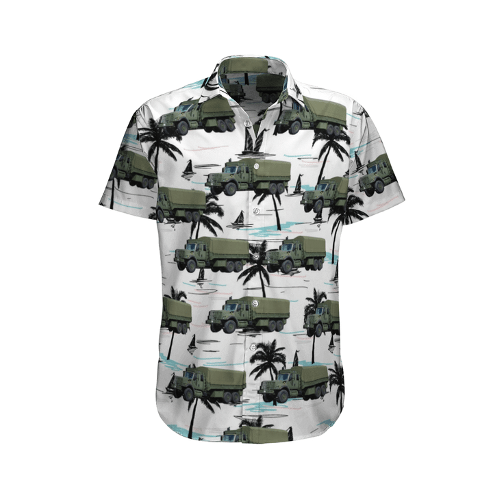 Canadian Army Msvs Medium Support Vehicle System Hawaiian Shirt Canadian Army Msvs Medium Support Vehicle System Hawaiian Shirt