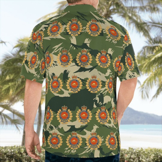 Canadian Military Engineers Hawaiian Shirt Canadian Military Engineers Hawaiian Shirt