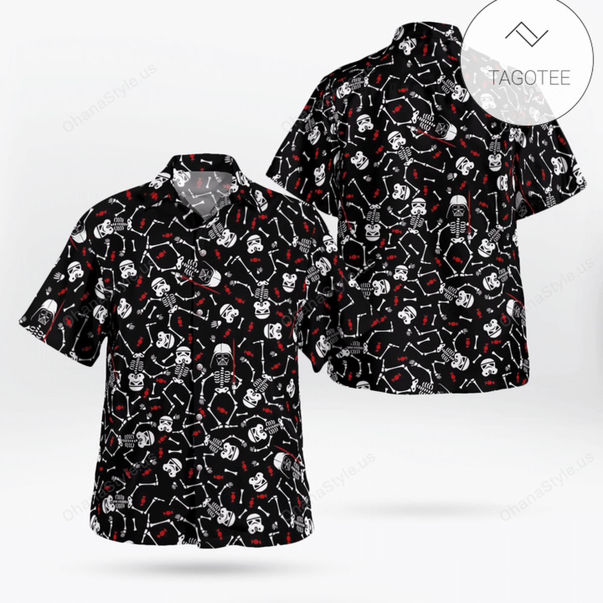 Candy Bones Star Wars Hawaiian Shirt Candy Bones Star Wars Hawaiian Shirt