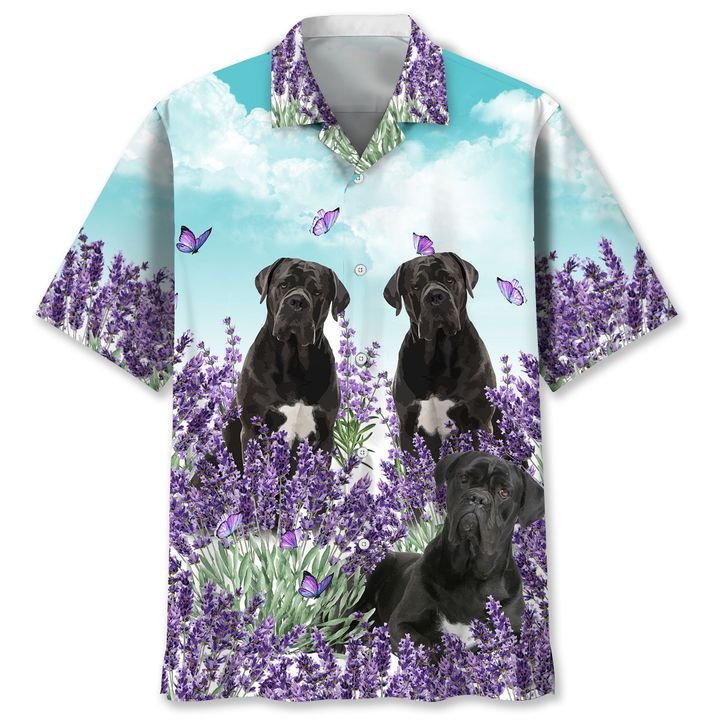 Cane Corso Lavender Hawaii Shirt Cane Corso Lavender Hawaii Shirt