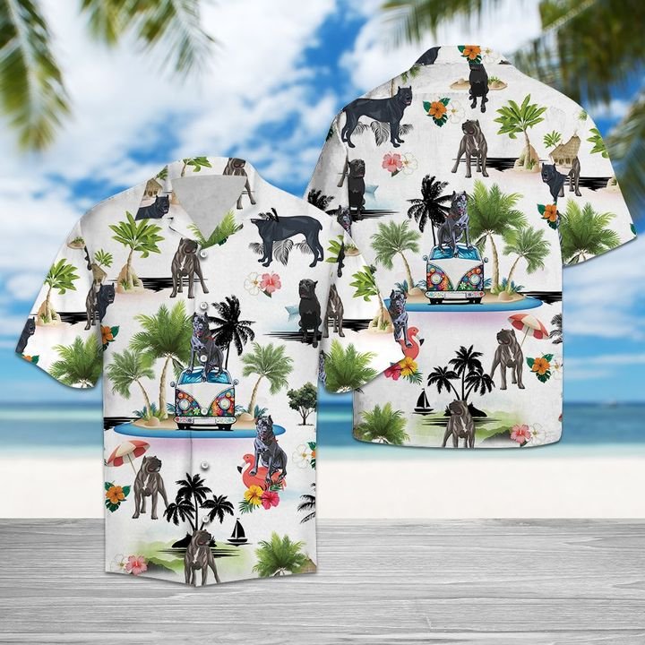 Cane Corso Vacation Hawaiian Shirt Summer Button Up Cane Corso Vacation Hawaiian Shirt Summer Button Up