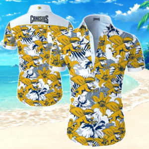 Canisius Golden Griffins Hawaiian Shirt Summer Button Up