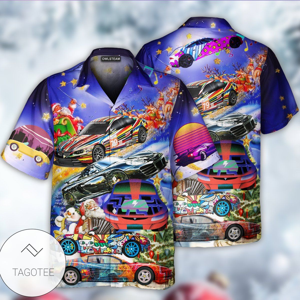 Car Funny For Christmas Hawaiian Shirt Car Funny For Christmas Hawaiian Shirt