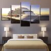 Carnival Vista Cruise Ship - Automative 5 Panel Canvas Art Wall Decor