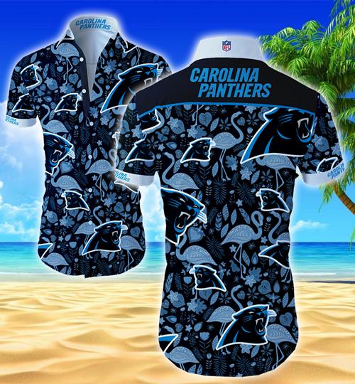 Carolina Panthers Big Hawaiian Shirt Summer Button Up Carolina Panthers Big Hawaiian Shirt Summer Button Up