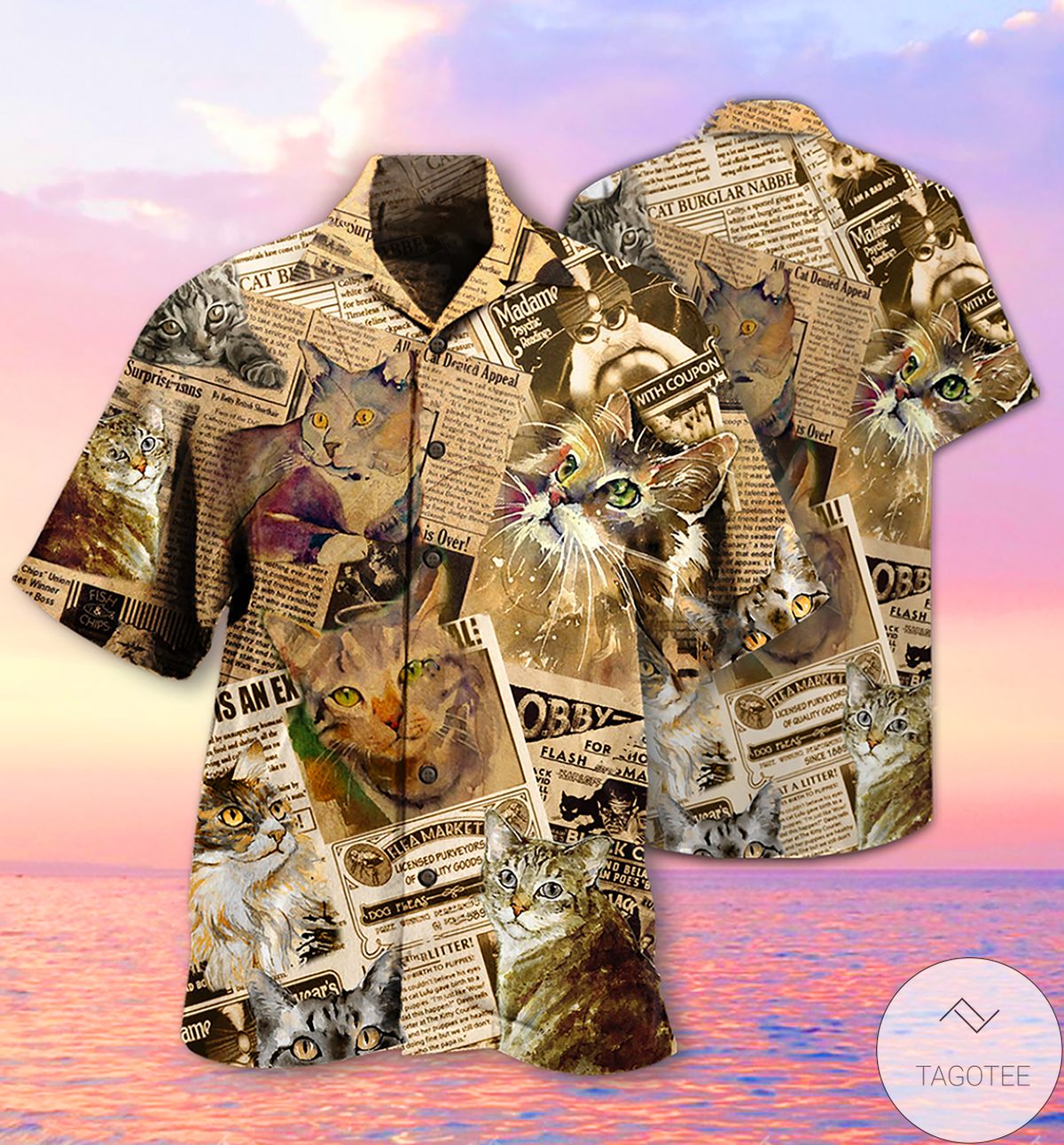Cat Journal Vintage Hawaiian Shirt Cat Journal Vintage Hawaiian Shirt