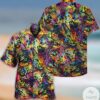 Cat Smile Colorful Hawaiian Shirt