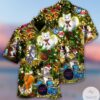 Cats Merry Christmas Angel Hawaiian Shirt