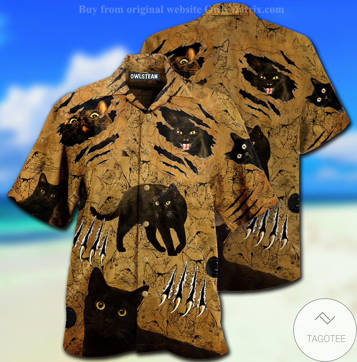 Cats Put Your Paws Up Hawaiian Shirt Cats Put Your Paws Up Hawaiian Shirt