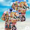 Cats Samurai With Ramen Hawaiian Shirt
