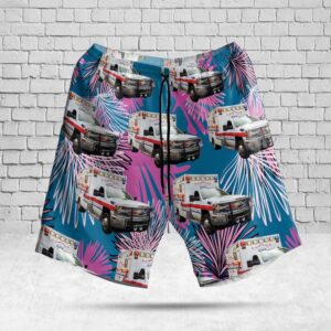 Chaffee County Emergency Medical Services Hawaiian Shirt