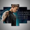 Channing Tatum - Famous Person 5 Panel Canvas Art Wall Decor