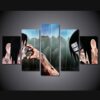 Characters Naruto - Anime 5 Panel Canvas Art Wall Decor
