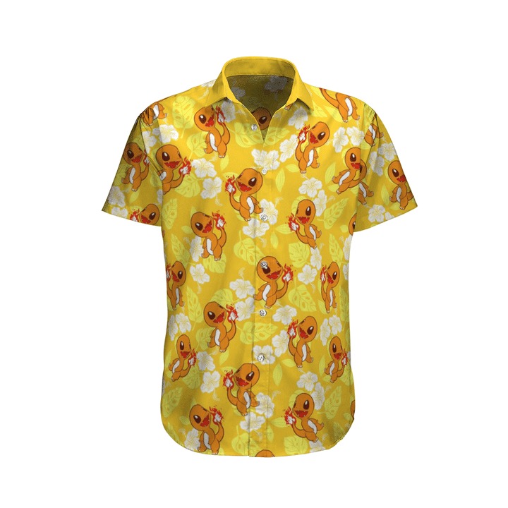 Charmander Pokemon Hawaiian Shirt Charmander Pokemon Hawaiian Shirt