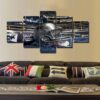 Cheer For Dallas Cowboys - Sport 5 Panel Canvas Art Wall Decor