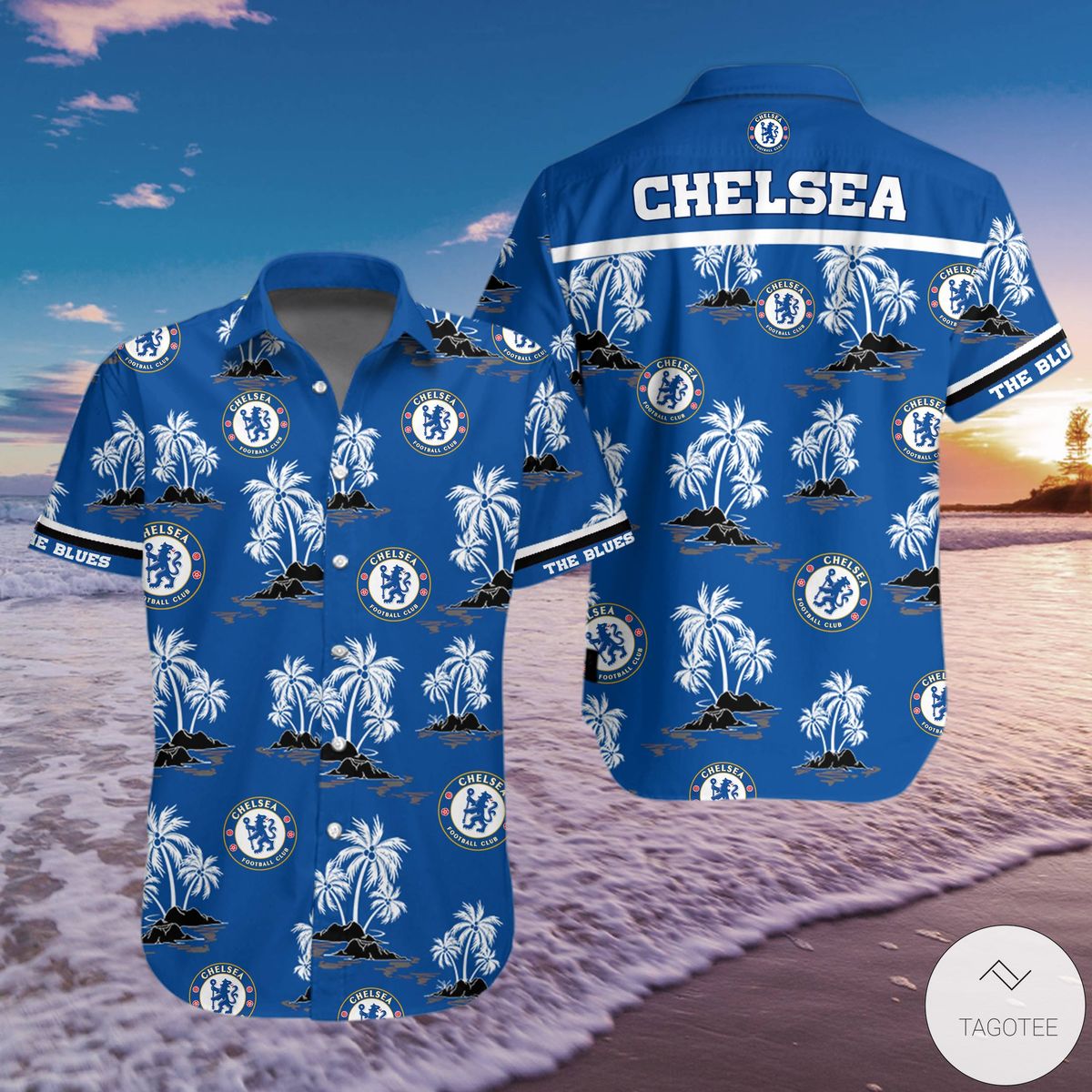 Chelsea Fc Hawaiian Shirt Chelsea Fc Hawaiian Shirt