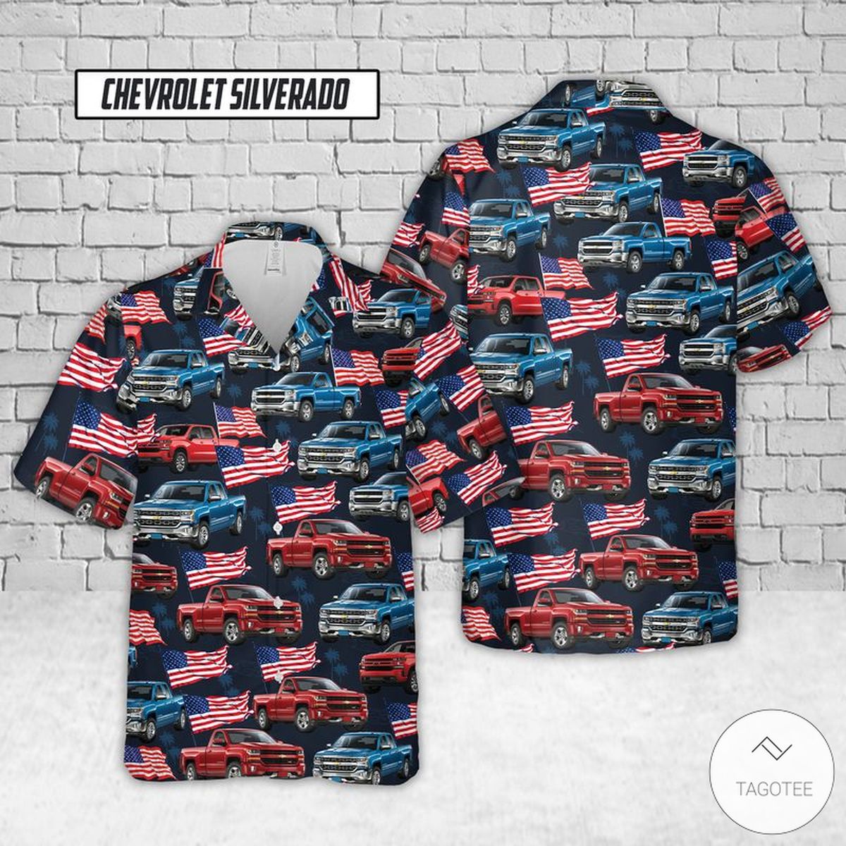 Chevrolet Silverado Hawaiian Shirt Chevrolet Silverado Hawaiian Shirt
