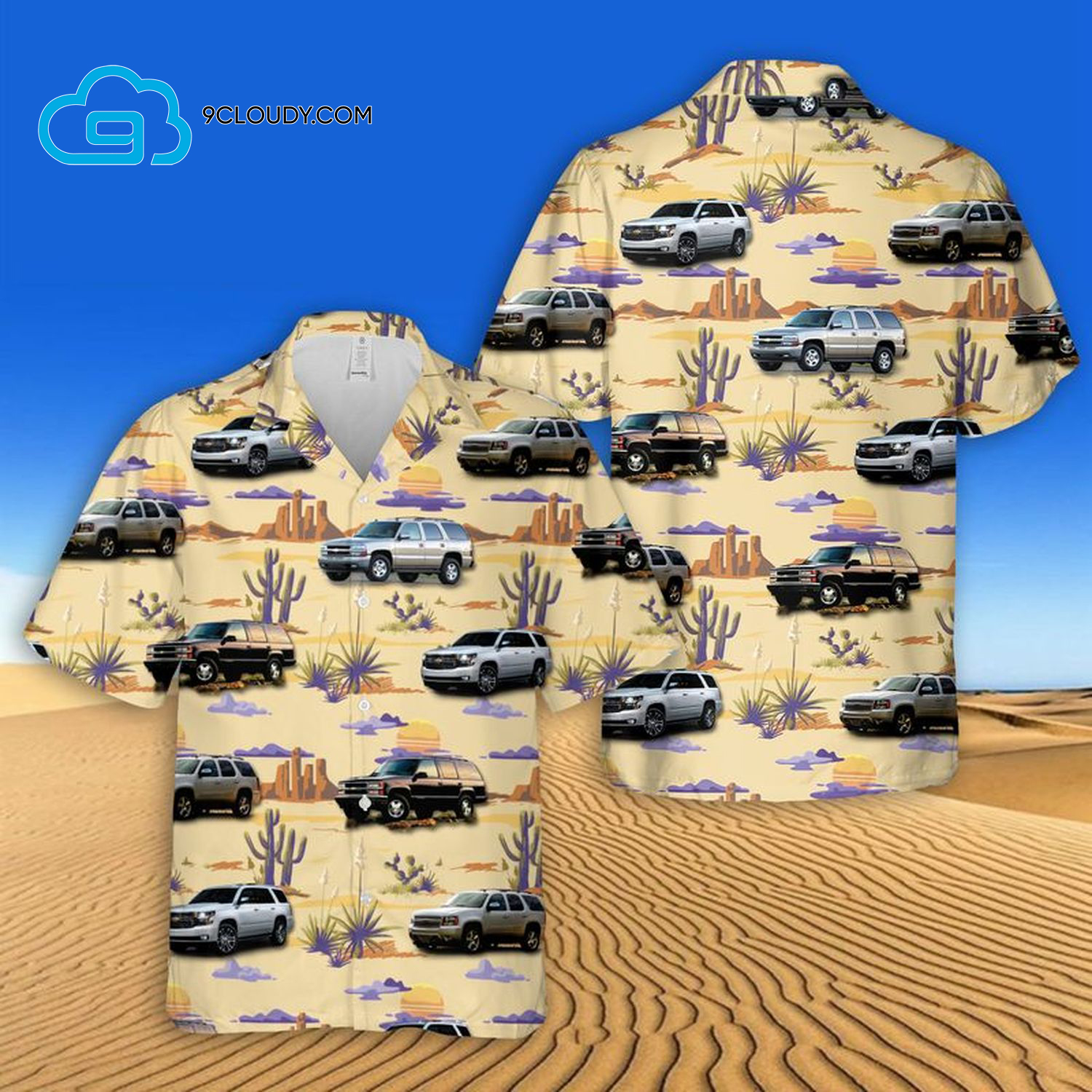 Chevrolet Tahoe Full Print Hawaiian Shirt Chevrolet Tahoe Full Print Hawaiian Shirt