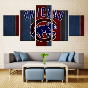 Chicago Bears Sport Team - Sport 5 Panel Canvas Art Wall Decor