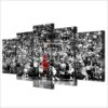 Chicago Bulls Michael Jordan 23 - Sport 5 Panel Canvas Art Wall Decor