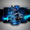 Chicago Cub 2 - Sport 5 Panel Canvas Art Wall Decor