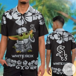 Chicago White Sox Baby Yoda Hawaiian Shirt
