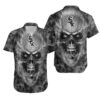 Chicago White Sox Mlb Fan Skull Hawaiian Shirt