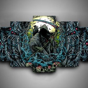 Children Of Bodom - Music 5 Panel Canvas Art Wall Decor