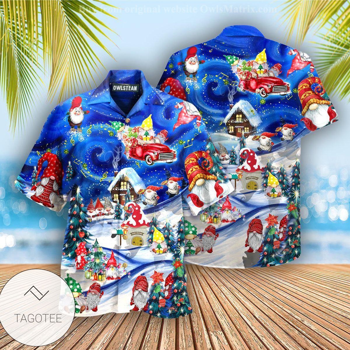 Christmas Hanging With My Gnomies Edition Hawaiian Shirt Christmas Hanging With My Gnomies Edition Hawaiian Shirt