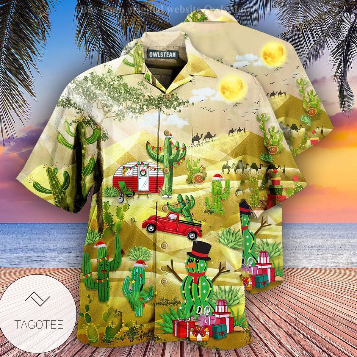 Christmas Life Is Better With A Cactus Edition Hawaiian Shirt Christmas Life Is Better With A Cactus Edition Hawaiian Shirt