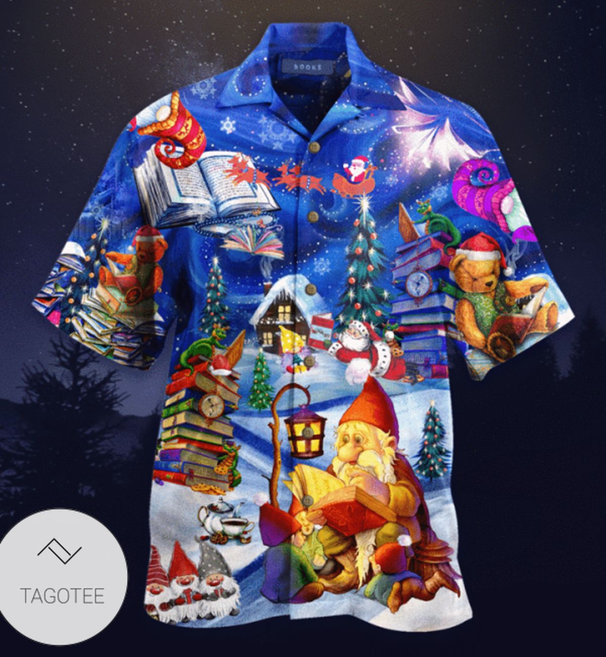Christmas Reading Book Make Me Happy Hawaiian Shirt Christmas Reading Book Make Me Happy Hawaiian Shirt