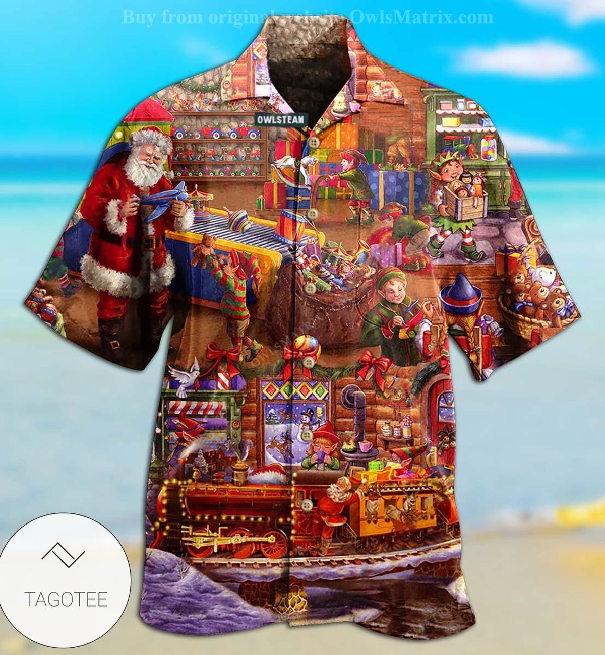 Christmas Santa And Happiness Limited Edition Hawaiian Shirt Christmas Santa And Happiness Limited Edition Hawaiian Shirt