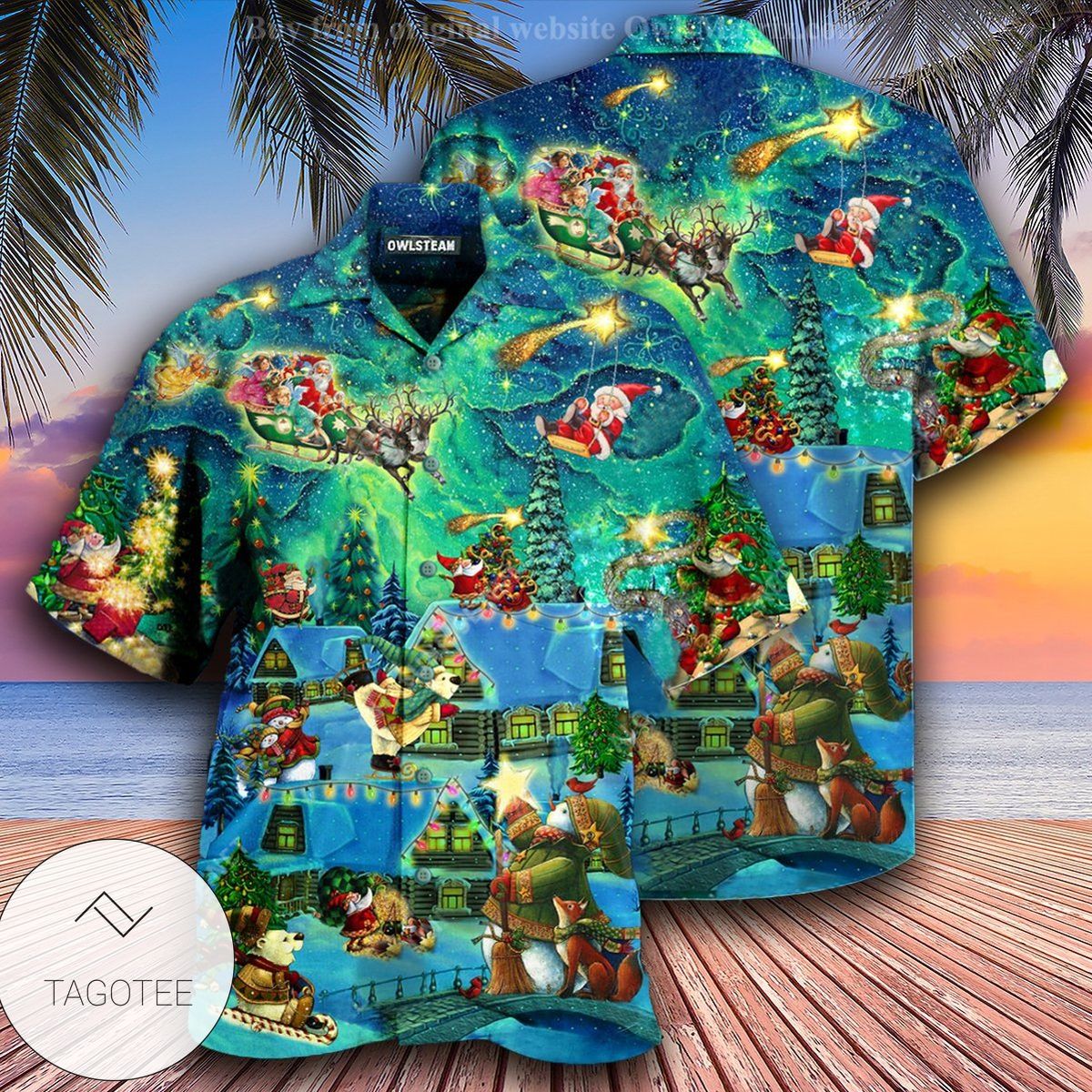 Christmas The Magical Night Edition Hawaiian Shirt Christmas The Magical Night Edition Hawaiian Shirt