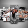 Cincinnati Bengals - Reggie Nelson - Sport 5 Panel Canvas Art Wall Decor